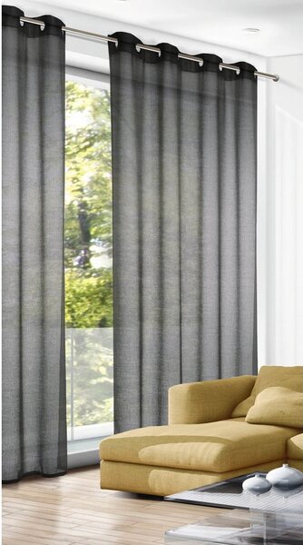 Антрацитна завеса 140x245 cm Struktura Uni – Sehlbach