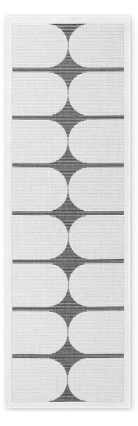 Черно-бялa пътека за открито и закрито 80x250 cm Duet Bowen – NORTHRUGS