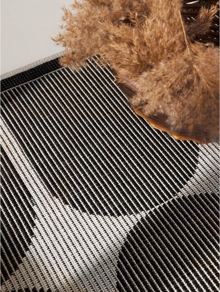 Черно-бялa пътека за открито и закрито 80x250 cm Duet Bowen – NORTHRUGS