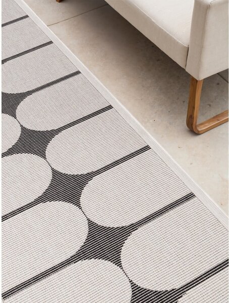 Черно-бялa пътека за открито и закрито 80x250 cm Duet Bowen – NORTHRUGS