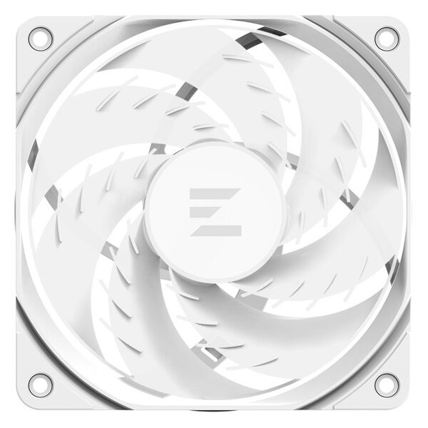 Вентилатор 120mm, Zalman ZM-DF120R ARGB, 4-pin, 1500 rpm, бял, ARGB подсветка