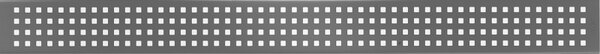 Mexen Flat М08 маскировка за линейен сифон 50 см, оръжеен сив матиран - 1E25050