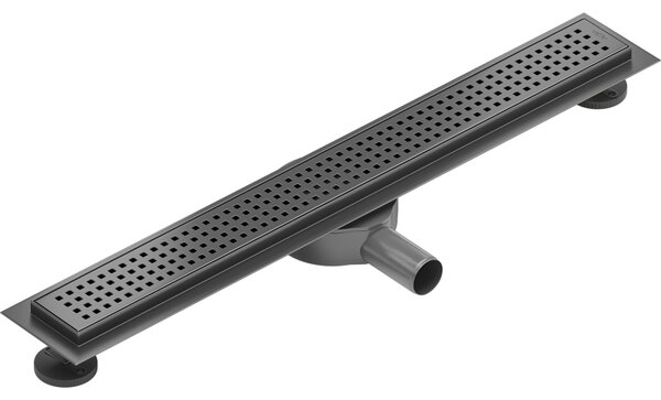 Mexen Flat 360° M08 въртящ се линеен сифон 60 см, четкано оръжейно сиво - 1E25060-40