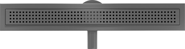 Mexen Flat 360° M08 въртящ се линеен сифон 60 см, четкано оръжейно сиво - 1E25060-40