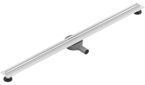 Mexen Flat 360° Slim линеен въртящ се сифон 50 см, бял - 1241050