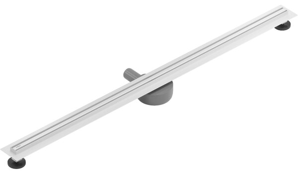 Mexen Flat 360° Slim линеен въртящ се сифон 50 см, бял - 1241050