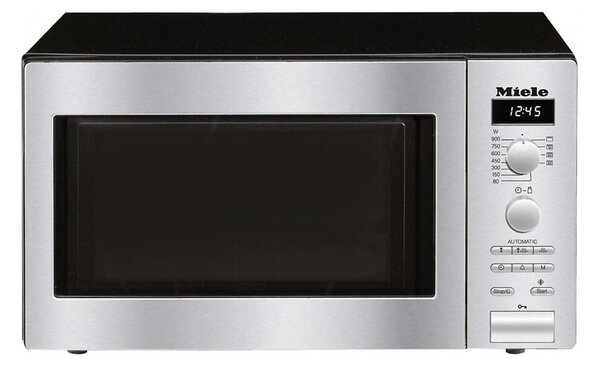 Микровълнова фурна Miele M 6012 SC, с грил, механично управление, 900W, 26 л. обем, инокс