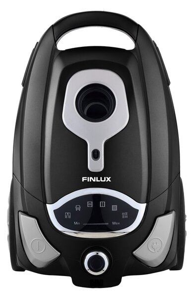Прахосмукачка Finlux FCH-2727 BDG, с торба, 700W, 3л. капацитет на торбата, 5-степенна филтрация, черна