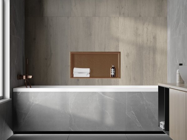 Mexen X-Wall-R рафт ниша с фланец 60 x 30 см, матирана мед - 19C0603010