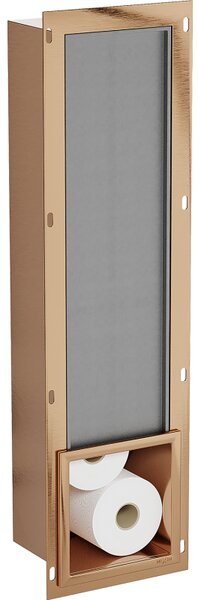 Mexen X-Wall-B държач за тоалетна хартия, четкована мед - 19C5