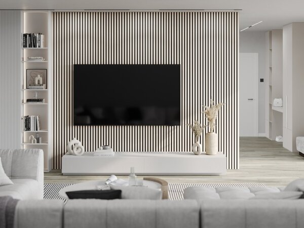 Mexen Lam-B стенни ламели 275 x 31,5 см, HDF плоча 4 мм, Полярен дъб - S100-275317-2812-067
