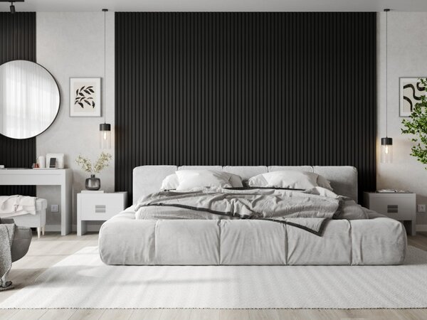Mexen Lam-F стенни акустични ламели 275 x 31,5 см, филц 6 мм, Черен Мат - S105-275317-2812-053