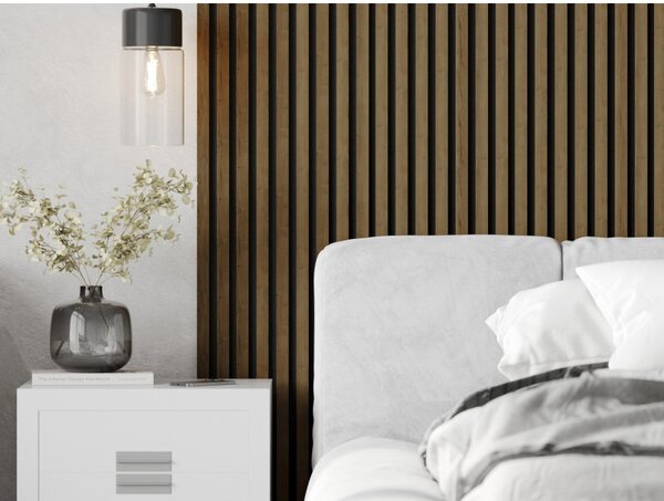 Mexen Lam-F стенни ламели акустични 275 x 31,5 см, филц 6 мм, Дъб Мока - S105-275317-2812-074