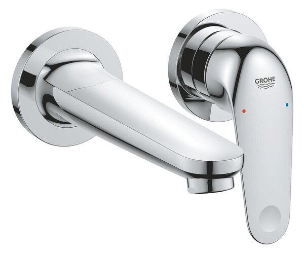 Grohe Euroeco Смесител за умивалник с 2 отвора, за вграждане, външна част