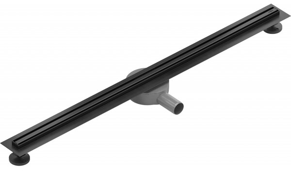 Mexen Flat 360° Slim въртящ се линеен сифон 80 см, черен - 1741080