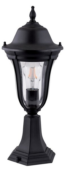 LED градинско осветително тяло Elmark EM96204MF/BK, IP44, Стоящ монтаж