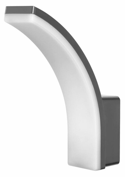 LED градинско осветително тяло Adviti Frenit, 20W, 2000 lm, 4000K, IP65 защита, за стена, сиво