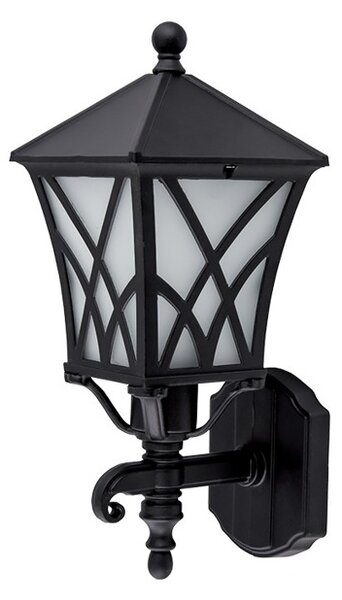 LED градинско осветително тяло Elmark EM96301WU/BK, IP44, Стенен монтаж
