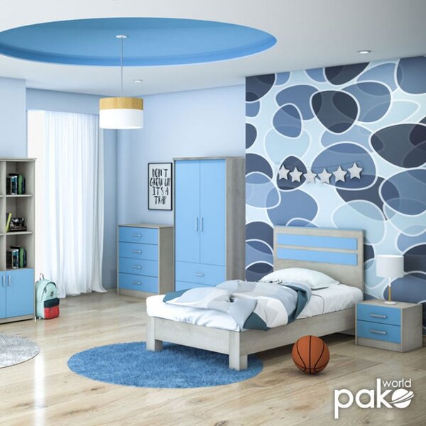 Шкаф с чекмеджета Looney Castillo 80x40x95 см