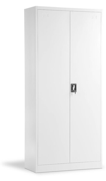 Шкаф Carmen CR-1236 L, 5бр. рафтове, гладко покритие, прахово боядисан метал, светло сив