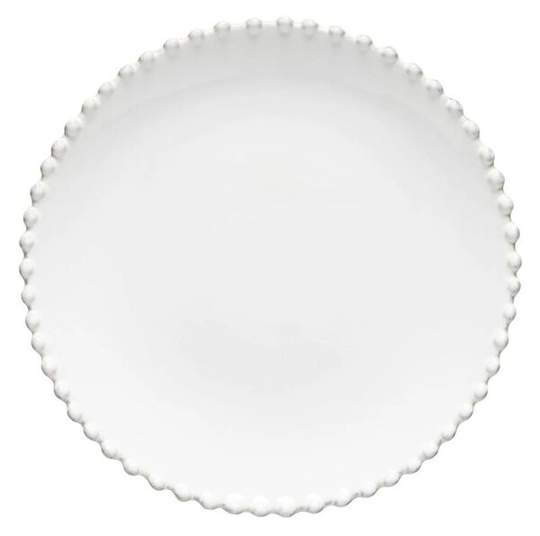 Бяла десертна чиния от керамика , ⌀ 22 cm Pearl - Costa Nova