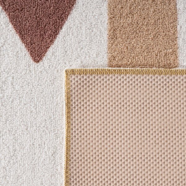 Кремав детски килим подходящ за пране 120x170 cm Coco 1132 – Ayyildiz Carpets