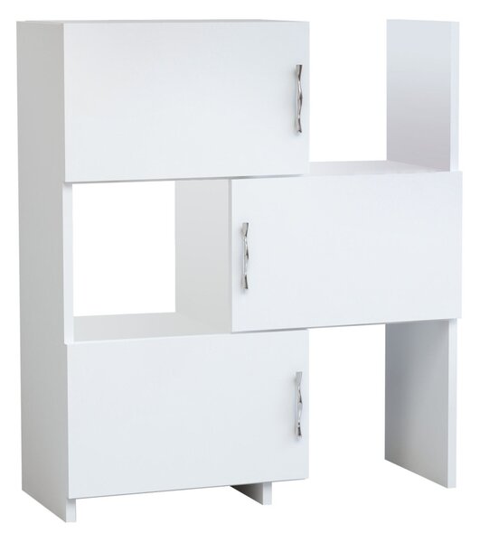 Многофункционален шкаф Анна бял 65x89.8x31.5 см