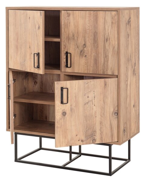 Многофункционален шкаф Quantum Natural 93x115x36 см