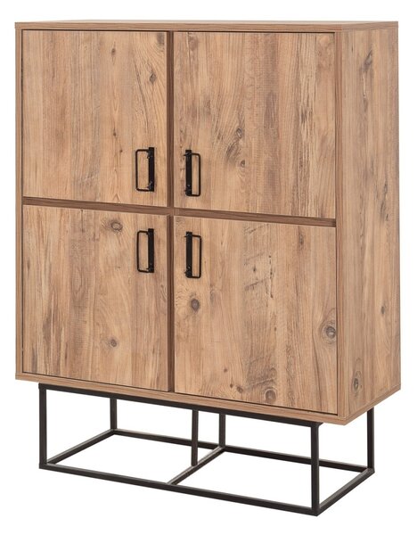 Многофункционален шкаф Quantum Natural 93x115x36 см