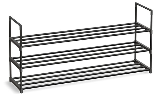 Обувен шкаф Songmics Сив 116x30x55 см