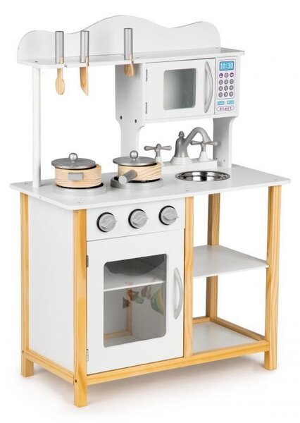 Дървена кухня за деца + аксесоари Ecotoys