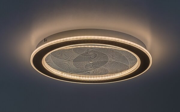 Rabalux 71281-LED Таванно LED осветително тяло ZOFRAEL 24W/230V 3000-6500K Ø40 см с регулируема яркост + ДУ