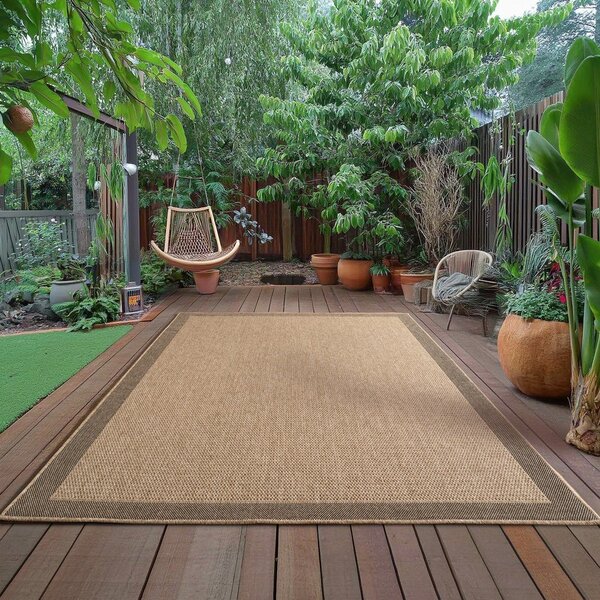 Кафяв килим за открито и закрито 160x230 cm Timber 1402 – Ayyildiz Carpets