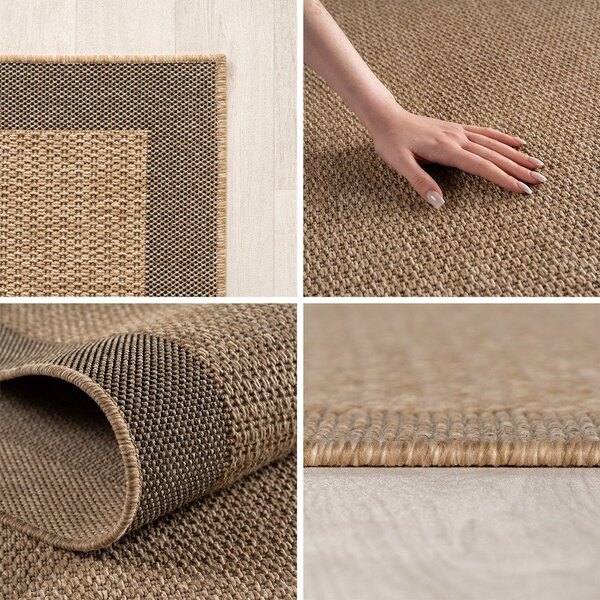 Кафява пътека за открито и закрито 80x250 cm Timber 1402 – Ayyildiz Carpets