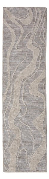 Сива пътека подходяща за пране 78x230 cm Calder – Flair Rugs