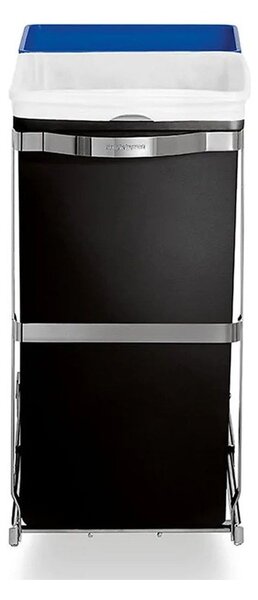 Пластмасов контейнер за отпадъци 35 л Dual - simplehuman