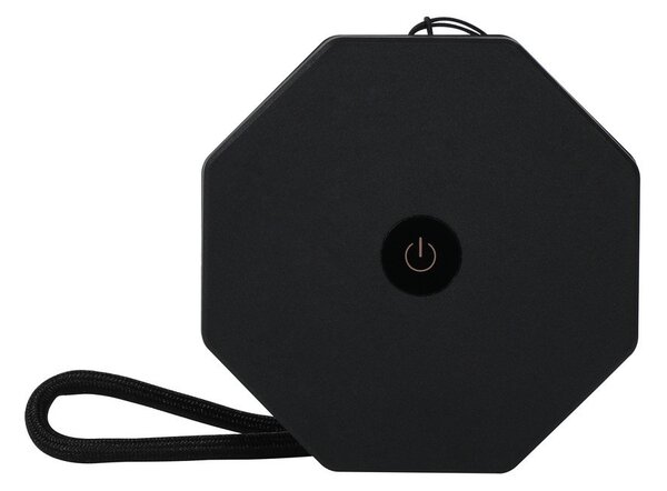 Бяла/черна преносима светлинна декорация с USB ø 8 cm Twist – Gingko
