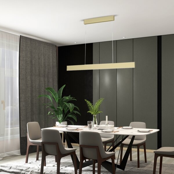 Immax Neo 07128L-LED Димируем полилей LISTON златист LED/18W/230V ZigBee + д.у. Tuya