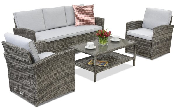 Градински мебели Monaco Coffee 5 Garden Point сив