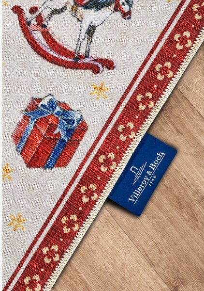 Червена пътека с коледен мотив 80x200 cm Red Christmas – Villeroy&Boch