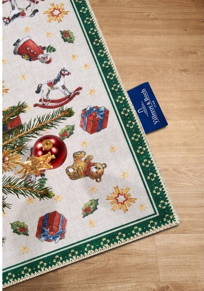 Зелен килим с коледен мотив 50x80 cm Green Christmas – Villeroy&Boch