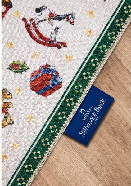 Зелен килим с коледен мотив 50x80 cm Green Christmas – Villeroy&Boch