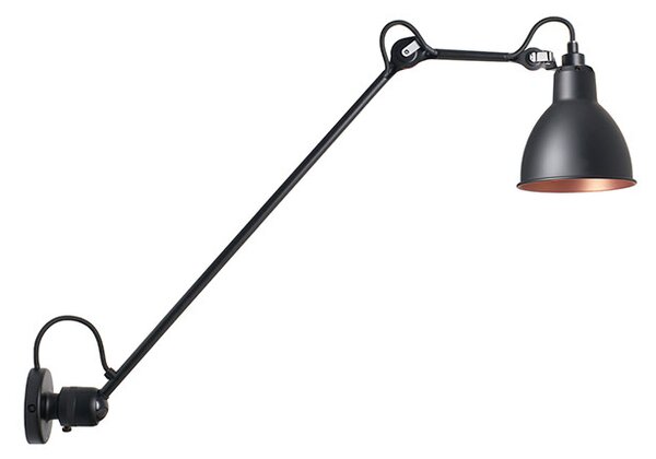 Lampe Gras - 304L60 Стенна Лампа Черно/Черно/Меден Lampe Gras