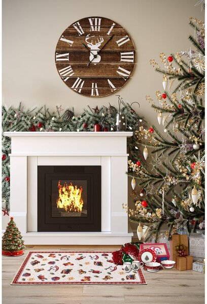 Червен килим с коледен мотив 50x80 cm Red Christmas – Villeroy&Boch