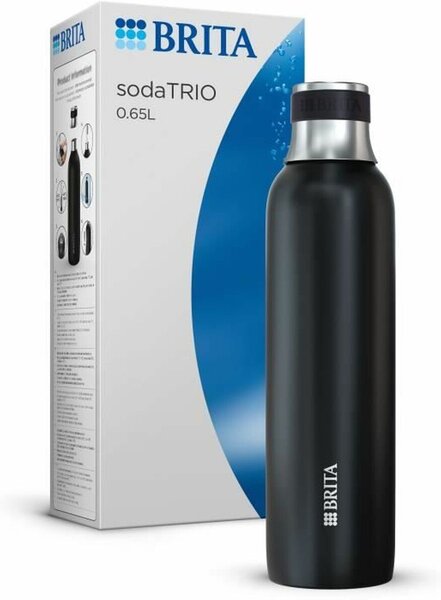 Tepmoc Brita sodaTRIO Черен 650 ml