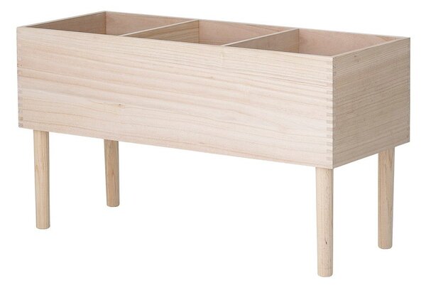 Библиотека от масивна Пауловния в светло естествен цвят 91x50x35 cm Douve – Bloomingville