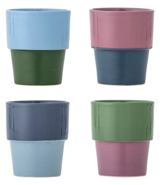 Глинени чаши в комплект 4 бр. за капучино 150 ml Ewan – Bloomingville