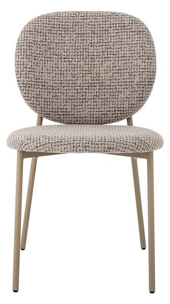 Сив текстилен трапезен стол Percey – Bloomingville