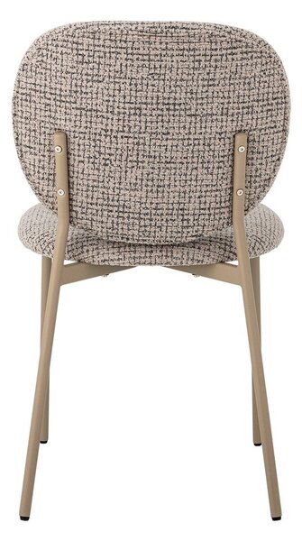 Сив текстилен трапезен стол Percey – Bloomingville
