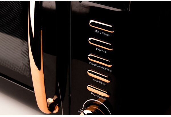 Черна микровълнова фурна Black & Copper – Haden